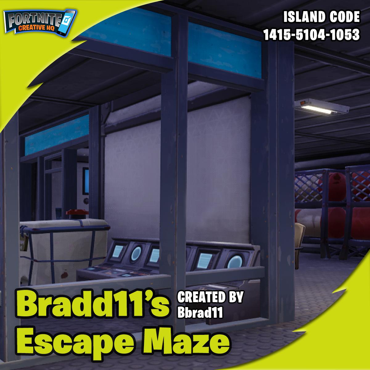 Fortnite escape maze codes
