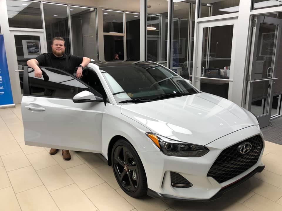 AvonHyundai's tweet photo. Congrats to Troy on his new Veloster Turbo!!! Welcome to the Hyundai family!!!! Safe travels! #RaySkillman #RaySkillmanAvon #Hyundai #HyundaiAvon #HyundaiVeloster #Veloster https://t.co/Ia0dFyZpSd