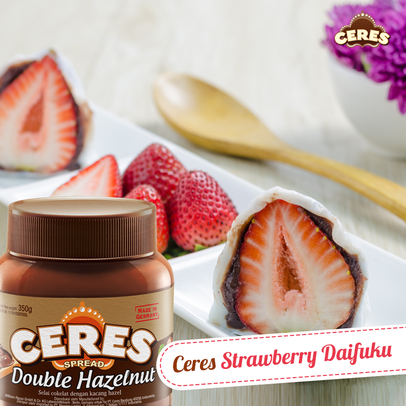 CeresID's tweet photo. Moms, kamu suka Mochi? Kita coba bikin mochi unik yuk! 

🔗Ceres Strawberry Daifuku: https://t.co/NGBLePeiVC https://t.co/TdtXzkpprj