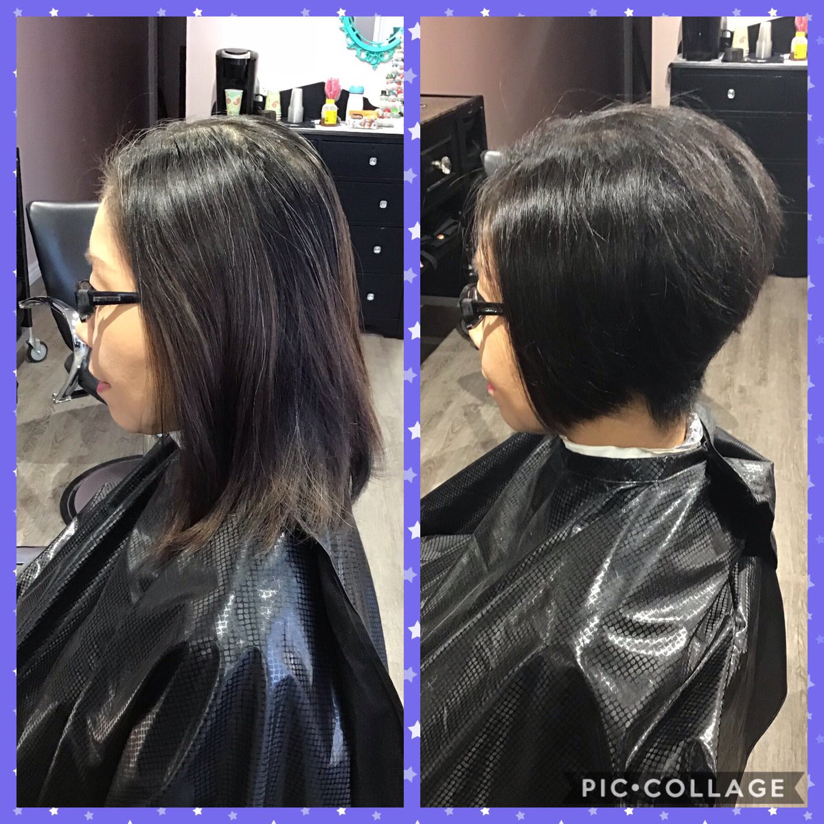 MirrorTurquoise's tweet image. A great #beforeandafter showing a #fresh #newlook.  
#hairstyle #haircolor #Haircut #lorealprofessional #StratfordON #hairsalon #newclientswelcome #GirlBoss 
Hair by Stacey.