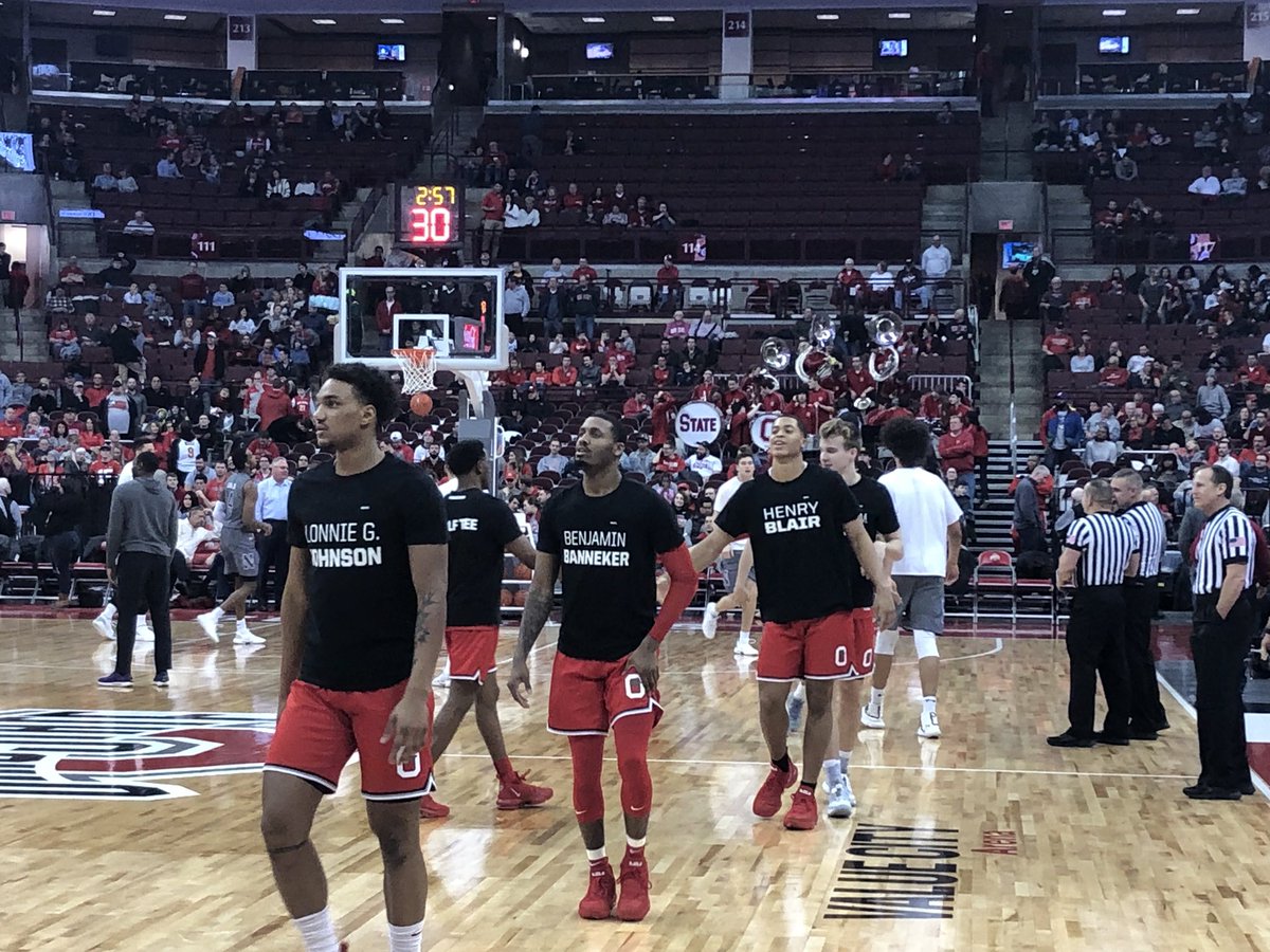 Here’s a look at Ohio State warmups for Black History Month.
Front: Black inventor
Back: The invention