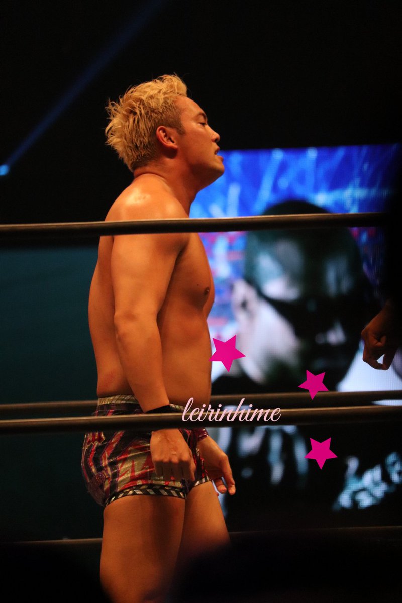 leirinhime's tweet image. オカダくんとファレくん♪
ファレくんは陸軍がお好きなのだろうか？😌
2.11大阪エディオンアリーナ

#オカダカズチカ 
#RogueGeneral 
#BadLuckFale 
#njpw 
#njnbg