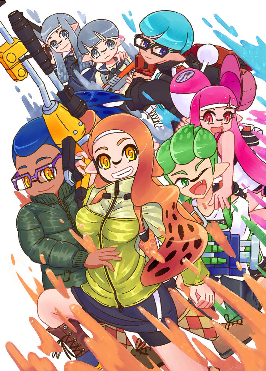 最速 スプラトゥーン イラスト かっこいい