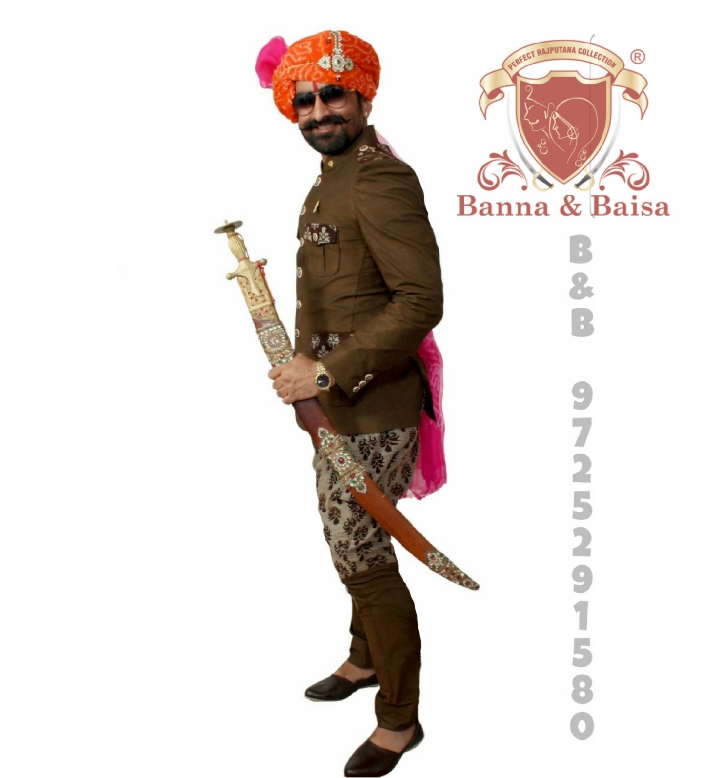 𝕭𝖍𝖆𝖗𝖆𝖙𝖘𝖎𝖓𝖍 𝖁𝖆𝖌𝖍𝖊𝖑𝖆 on X: Hunting suit #royalrajputana  #bannaandbaisa #banna #jodhpuri #breeches #achakan #turban #rajputiposhak  #groom #angrakha #rajputana #baisa #jodhpuri #accessories #ahmedabad  #traditional #royal #poshak #safa