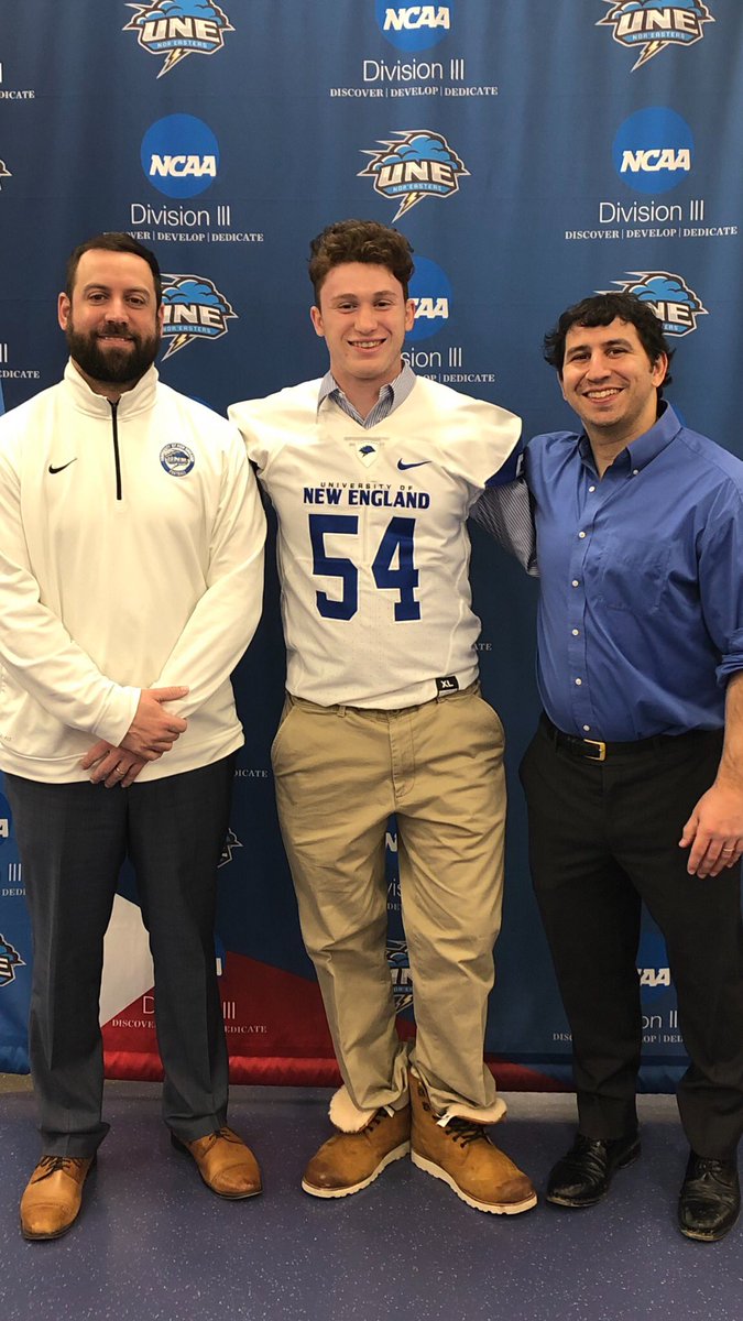 AntonioGiano's tweet image. Incredibly excited to accept an offer and be able to continue my academic and athletic career at the Univeristy of New England!! 🌩 #stormthegates  #formthefoundation