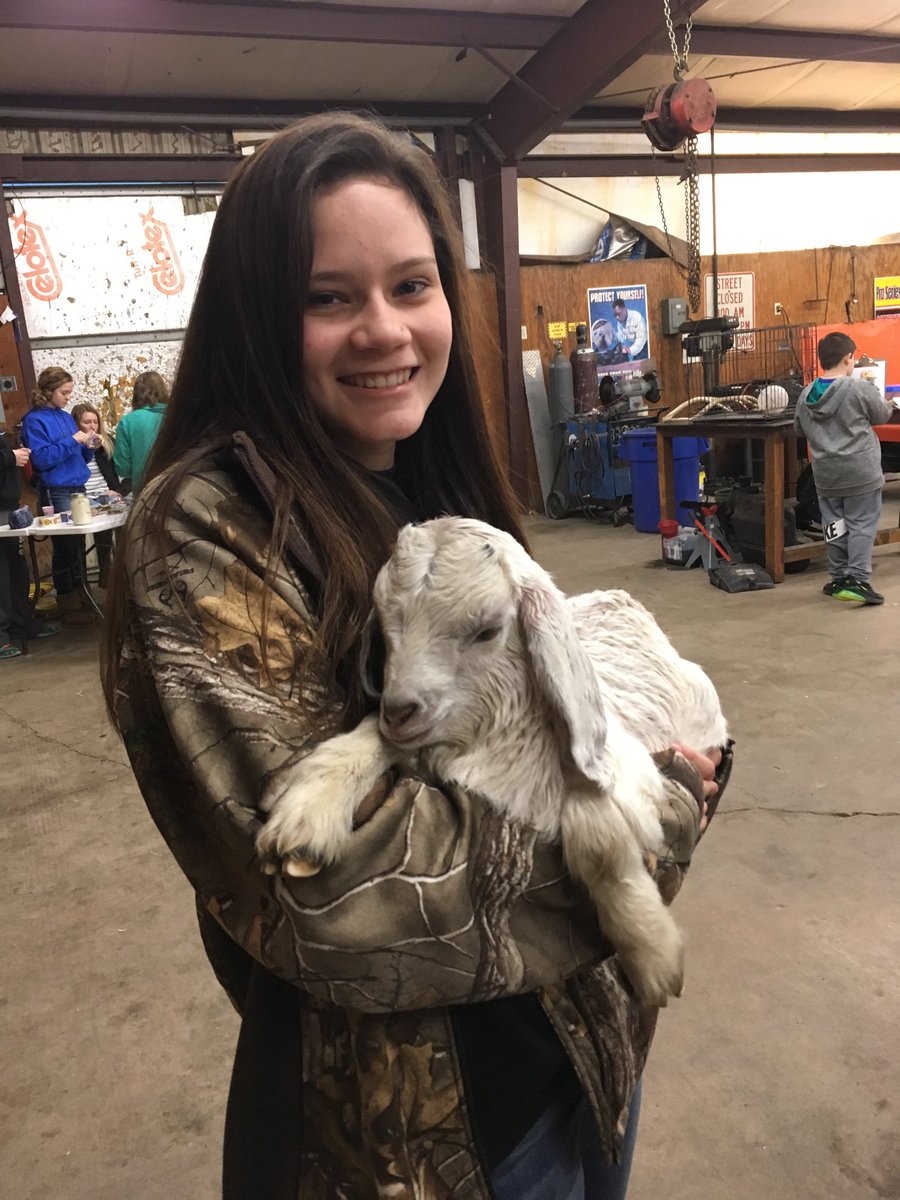 Petting Zoo 2019! Kids had a contest to determine who could identify the most distinguishing characteristics of each animal on display. Thanks to @gentrysafari for lending us some cool animals! #FFAWeek #okffa