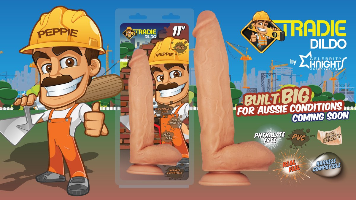 CelebrityKnight's tweet image. NEW ‘PEPPIE’ #TradieDildo by @CelebrityKnight
COMING SOON @ClaredaleDist @RockStarDildos @GangsterDildos @CelebrityDildos #Peppie #Dildo #Dong #sextoy #DualDensity #HarnessCompatible #PVC #PhthalateFree #RealFeel