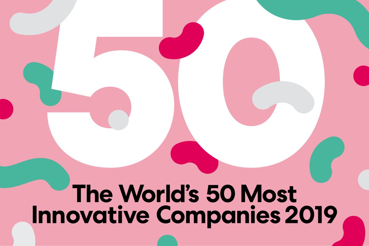 PixVC's tweet photo. The 2019 World's Most Innovative Companies | Fast Company https://t.co/MnwIAhyJ1E https://t.co/TN4vU5pANc