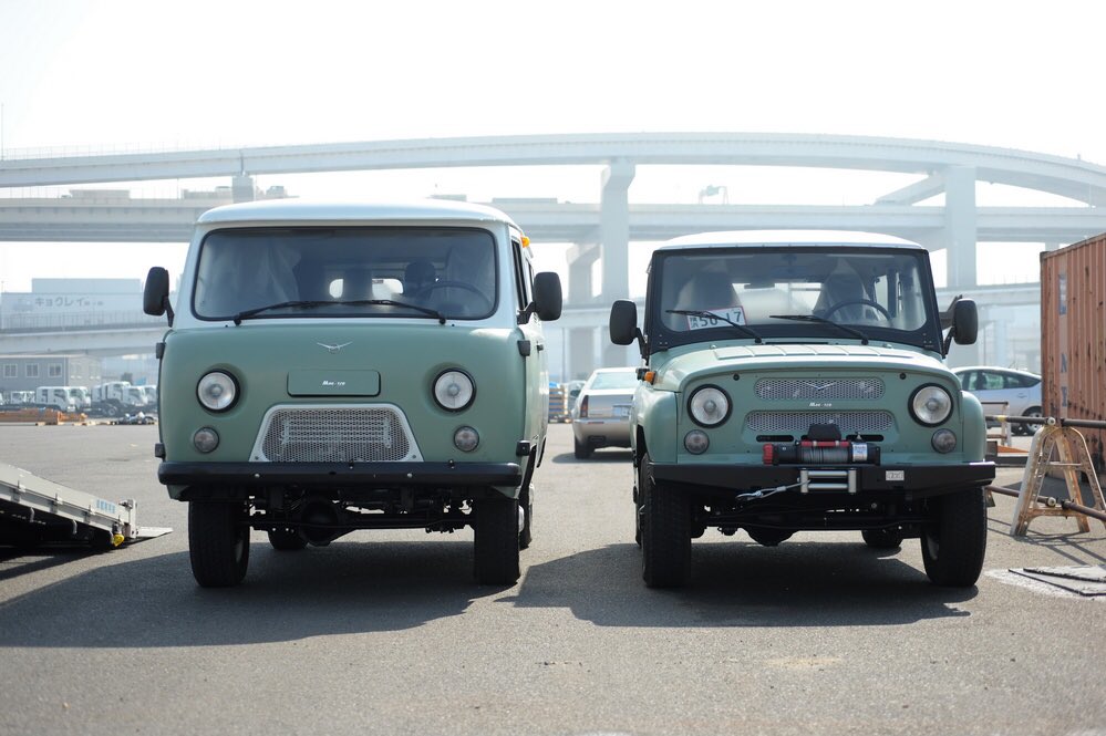 leparnassSA's tweet photo. UAZ2206ジュビリー60thエディション ワズ ハンター ジュビリー45thエディション第1号車ロシアより日本上陸！ #ワズ2206 #ワズハンター #4駆 #ワズ #uaz #ラーダ #4WD #クロカン #ロシア車 #SUV #ラーダニーバ #ジムニー #LADANIVA #LADA #ラーダニーヴァ #ngu_car @ https://t.co/jENmdQArcR https://t.co/tJwDQke9MD