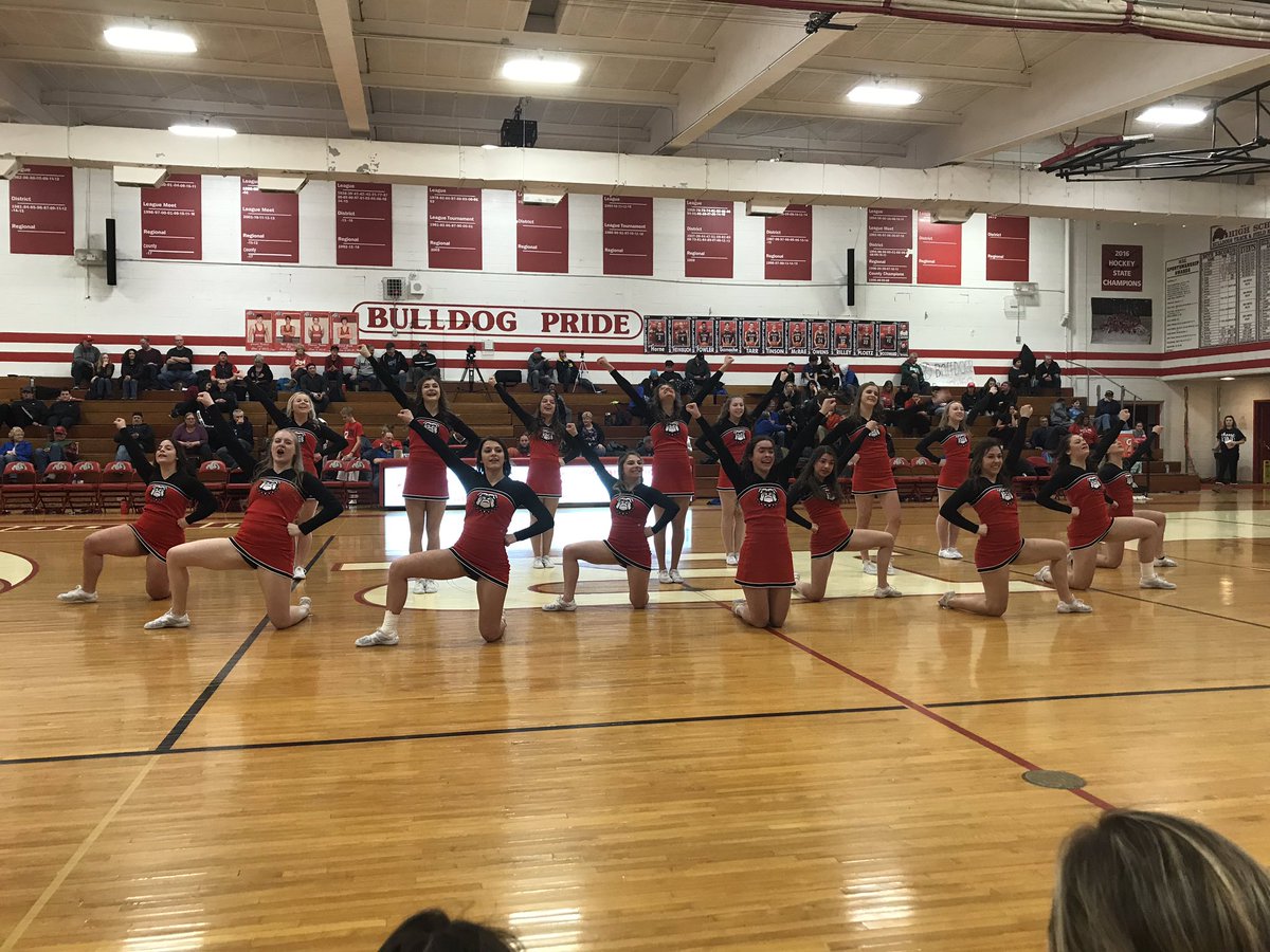 Eventful night tonight! A fun varsity win to celebrate senior night for our 6 AMAZING seniors, performances by our NATIONALLY ranked dance team (also got to enjoy our 2 seniors dance for the last time), and a great send off to our REGIONALS bound cheer team!