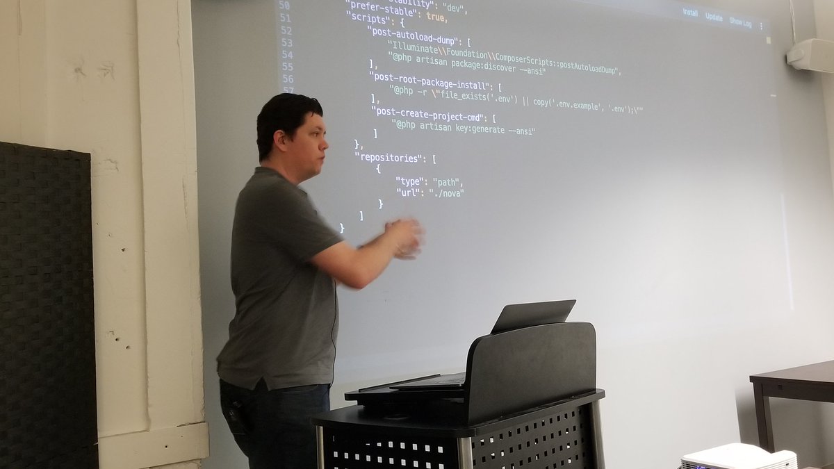 TsuiAnthonYVR's tweet image. @smayzes : &quot;...and this is why WordPress developers are awesome...&quot; #vanphp @phpvancouver