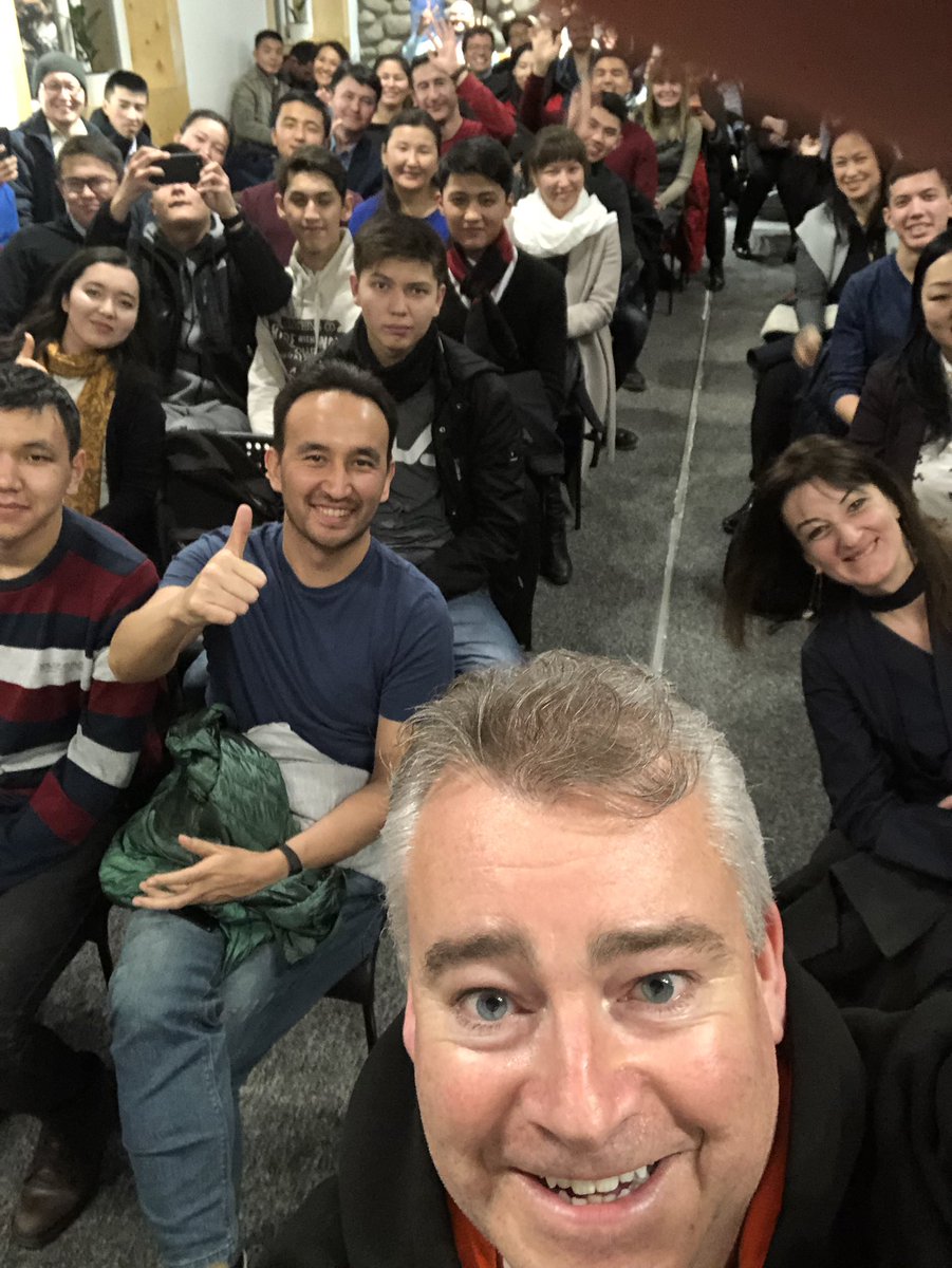 RobinOrdSmith's tweet photo. @amanaliev @ololohouse thanks for inviting me last night to speak at your #diplomaticdialogues. It was great to see so many engaged, interested and committed young Kyrgyz come along. Gives me great faith in the future #Kyrgyzstan Thanks again - I had a blast! https://t.co/ddTsEx5phH