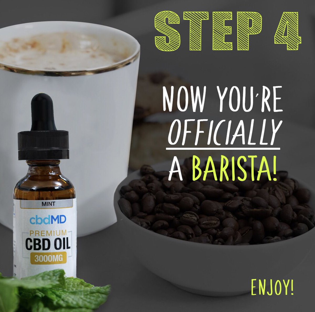 CBD coffee is the wellness world’s new favorite drink ☕️ Here’s a <a href="/cbdmd_usa/">cbdMD</a> recipe to get you through the rest of your week ✌🏼#isitfridayyet