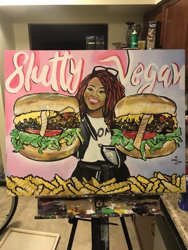 #sluttyvegan Fan Mail! π¨: @davoncarey #sluttyveganatl