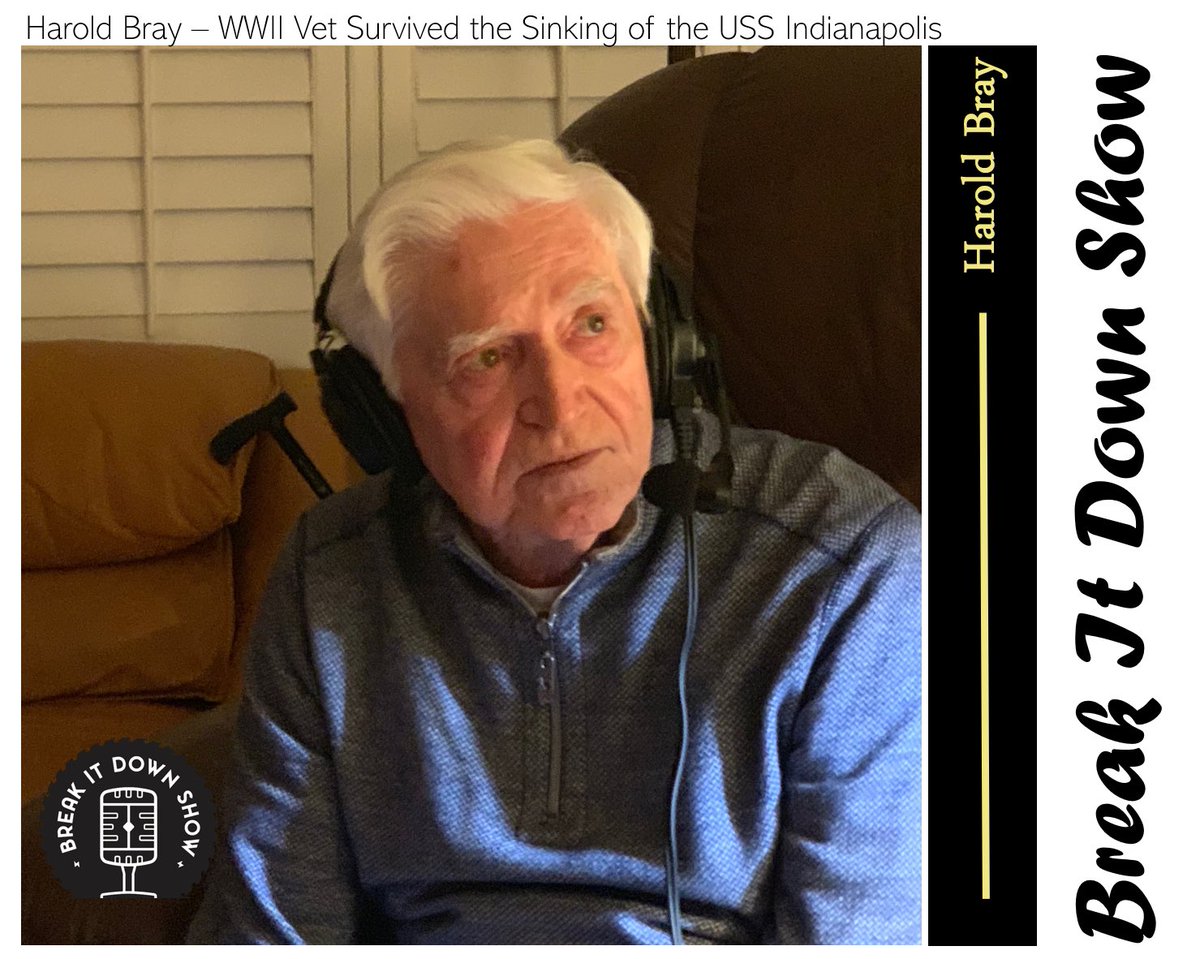 PeteATurner's tweet photo. @PACOMSEL I’m not gonna let you down. Check out Harold Bray @USSIndyOfficial survivor on @BreakItDownshow #drownproof https://t.co/lVNXXe0M1O https://t.co/HTf4JN94xg