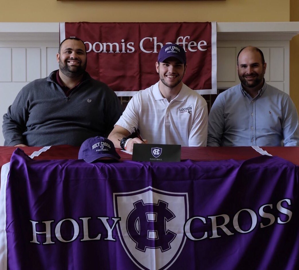 SIGNED:
Adam Guillemette, LS @IamAdam40 
College of the Holy Cross