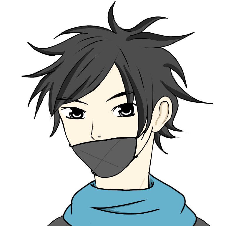 // I tried redrawing one of my bnha OCs—