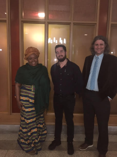 PeterHeltzel's tweet image. Chilling with @PropheticWhirl &amp;amp; @skestenbaum who just presented on "The Black Israelites and Elder Nathan Phillips, #NickSandmann &amp;amp; #CovingtonBoys Controversy at the Lincoln Memorial in Washington, DC" at the Columbia University Religion Seminar in #NYC