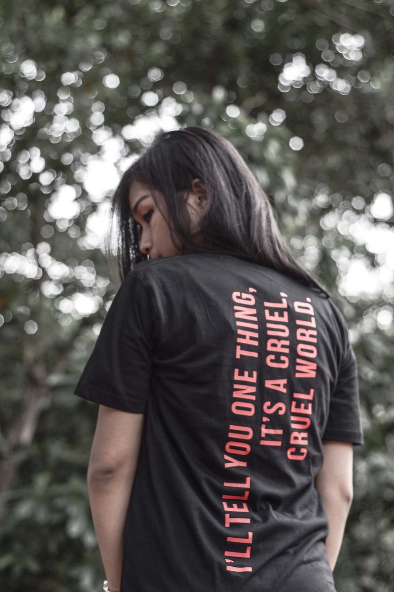 K M B N G C L T H (@kmbngclth) on Twitter photo "CRUEL WORLD"
IDR. 140.000,- (Free Shipping)
Available size S M L XL
_
Order Form
Name :
Product Code :
Size & Qty :
Address :
Phone Number :
_
• WA : 089677166174
• Official Line@ : <a href="/kmbngclth/">K M B N G C L T H</a> (use @) "CRUEL WORLD"
IDR. 140.000,- (Free Shipping)
Available size S M L XL
_
Order Form
Name :
Product Code :
Size & Qty :
Address :
Phone Number :
_
• WA : 089677166174
• Official Line@ : <a href="/kmbngclth/">K M B N G C L T H</a> (use @)