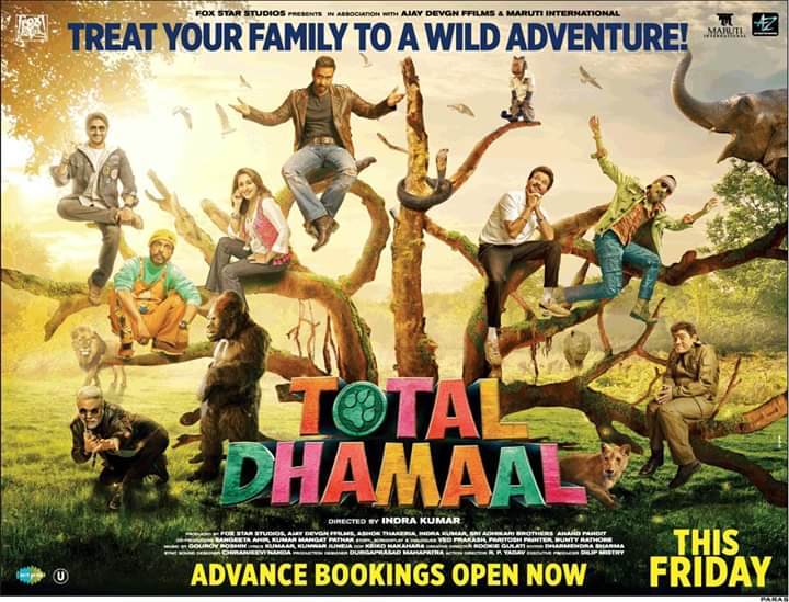 Dhamaal team ready to entertain you TOTAL DHAMAAL TOMORROW @Riteishd @ArshadWarsi @ADLoverPabitra @trendinaliaIN