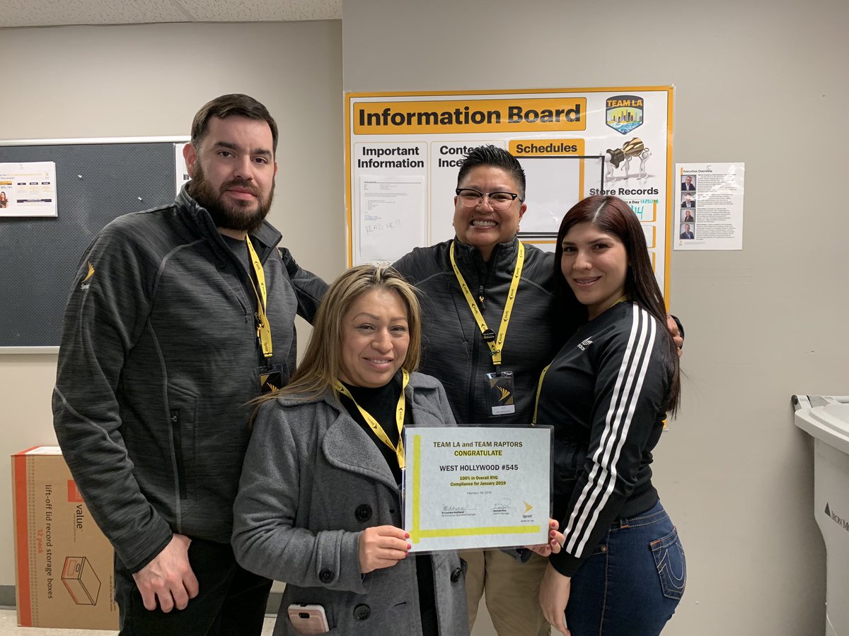 So proud of this operationally excellent team! 100% in RYG for January! Keep up the fantastic work! #OperationsMatters @sprint @groa09 <a href="/MichaelWHurst1/">Michael Hurst</a> <a href="/TLE619/">Trent E</a> @ItsJuice85