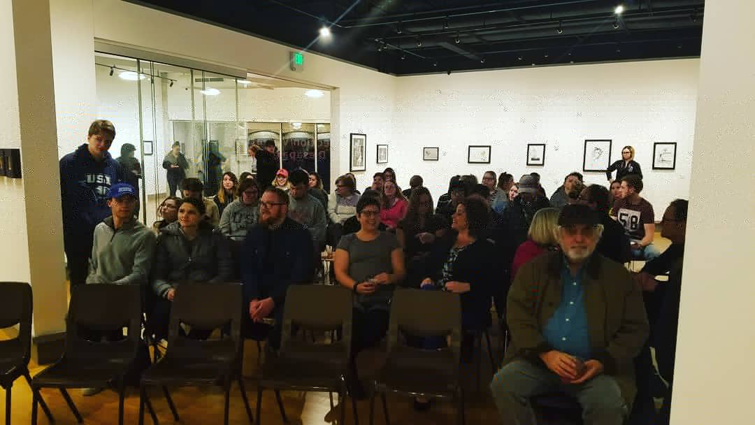 MAC_Pace's tweet image. Thank you for joining us this evening for @DianeKahlo's gallery talk!