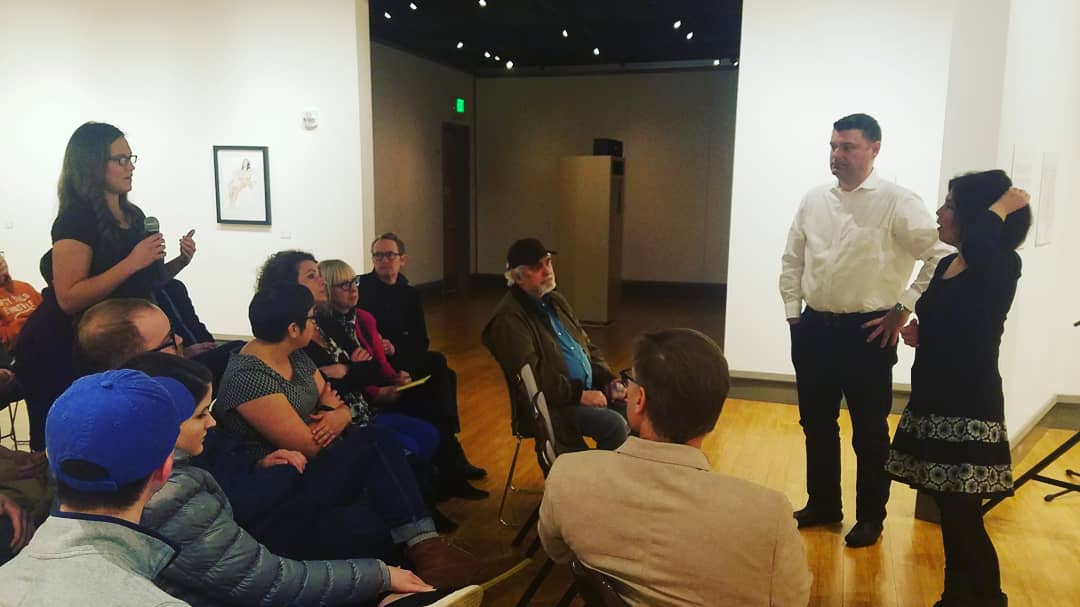 MAC_Pace's tweet image. Thank you for joining us this evening for @DianeKahlo's gallery talk!