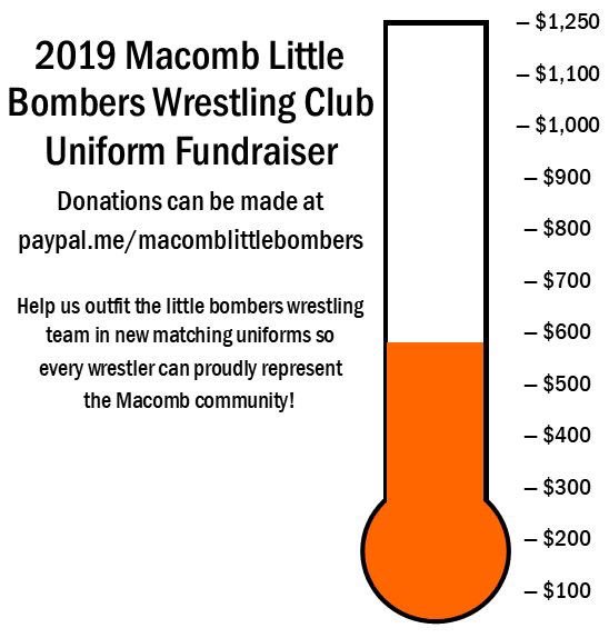 The little bombers are raising funds to buy new uniforms!