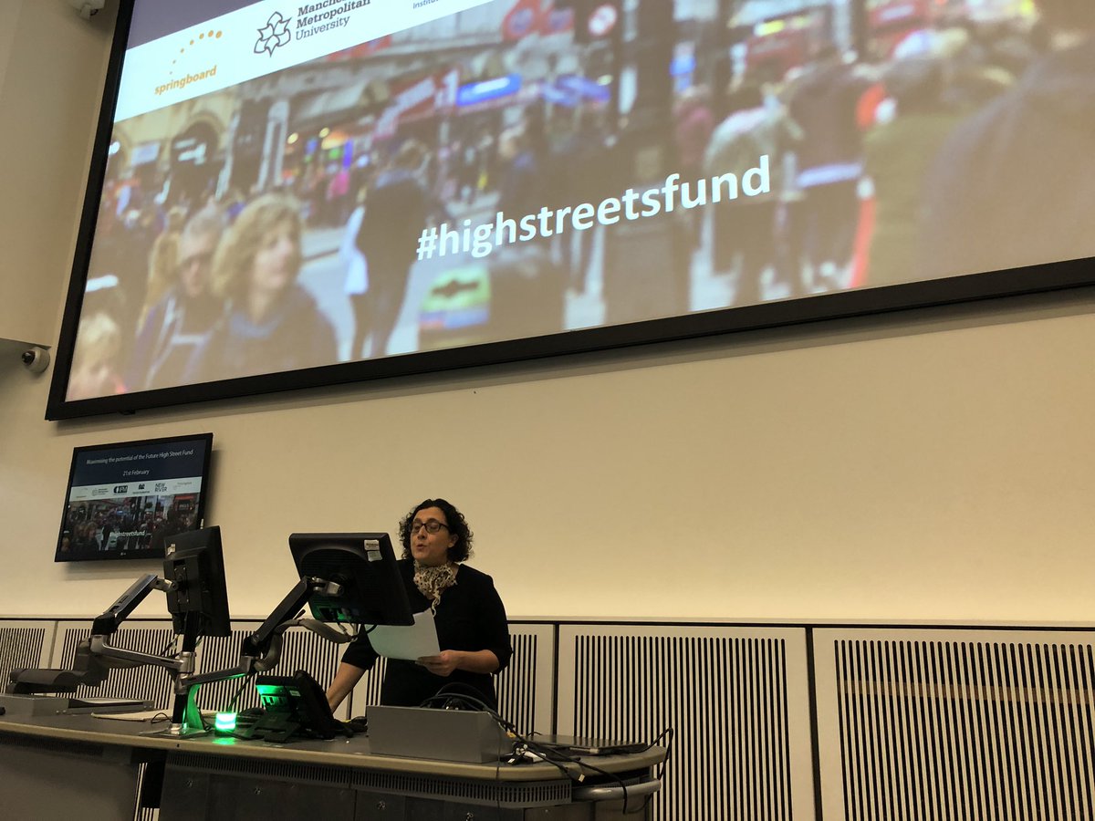 Looking forward to a critically important event for the future of #Place ... proud to be a partner of <a href="/PlaceManagement/">IPM</a> at #highstreetfund