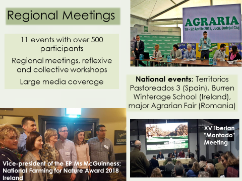 Outcomes of the <a href="/HNVLink/">HNV-Link</a> project: In regional meetings the results of the #innovation work across the Learning Areas are presented to the key actors in the project regions. Which of these many innovations will spark interest? #HNVmatters