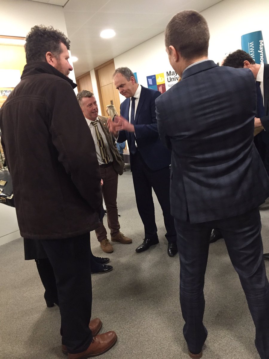 Minister @McHughJoeTD about to officially launch the #MaynoothUni School of Education