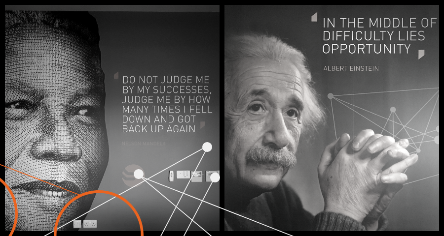 Last week we launched our renamed Boardrooms; The Einstein Room &amp; The Mandela Room. This has been a significant milestone in our culture journey. Thank you to @Printellect &amp; @TheFoundationNI for helping us bring this vision for our Core Values to life #culture #corevalues