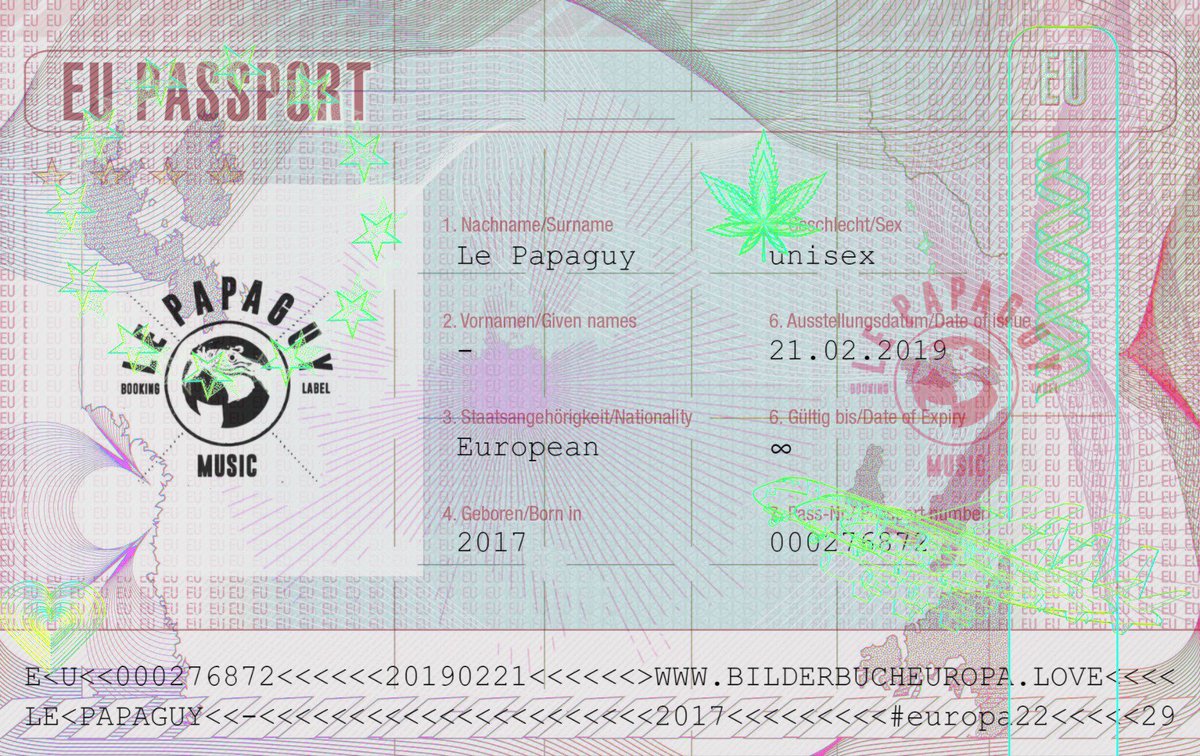 Le Papaguy is also a European Member #europa22 <a href="/bilderbuchmusik/">BILDERBUCH</a>