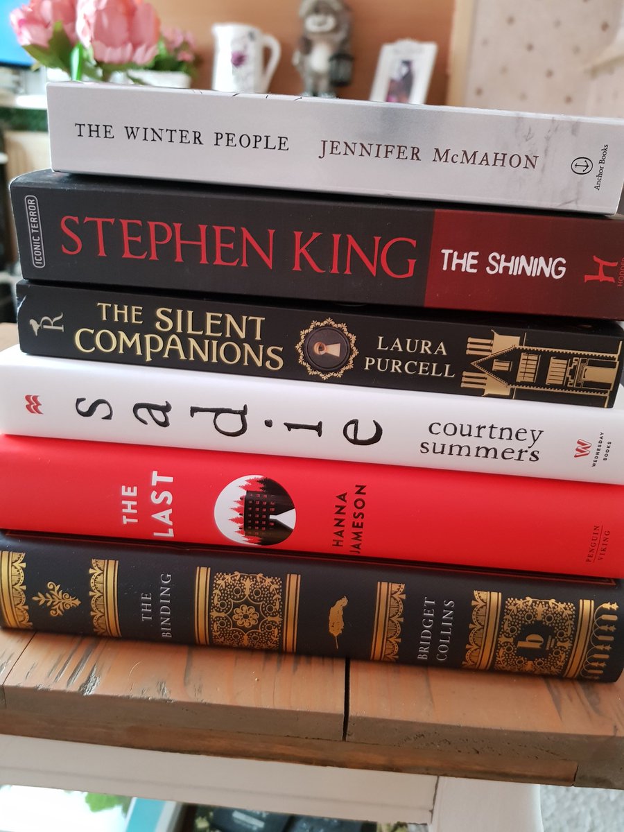 New book haul 🎉😄 #jennifermcmahon #stephenking #laurapurcell #courtneysummers #hannajameson #bridgetcollins #booklovers #book #books #bookaddict #newbook