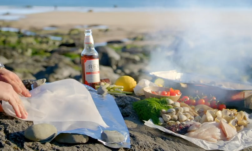 Great to see <a href="/jamesmartinchef/">James Martin</a> enjoying a Rev. James Original, whilst cooking on the wonderful Pembrokeshire coast on his #greatbritishadventure! It is the perfect accompaniment whilst cooking🍺