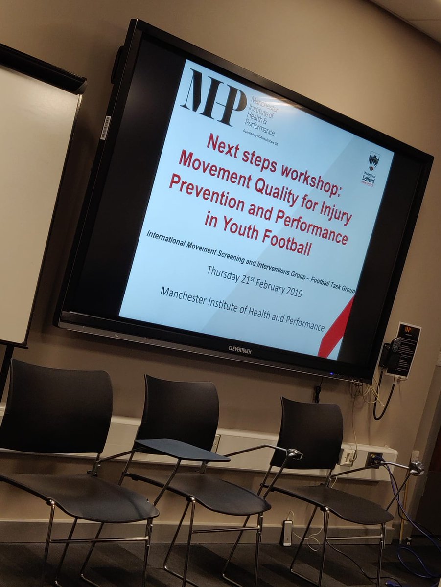 CentreforSEOA's tweet photo. Movement Quality for Injury Prevention and Performance in Youth Football Workshop underway @MIHP_UK @VersusArthritis as part of the International Movement Screening and Interventions Group (IMSIG) https://t.co/vIEodSihPx