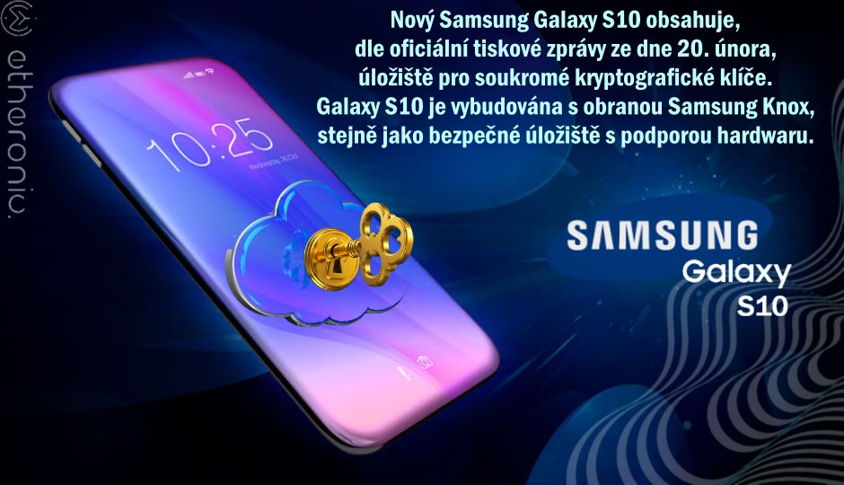 Samsung přichází na trh s novým telefonem Galaxy S10, který v sobě ukrývá bezpečné kryptografické klíčové úložiště.
cointelegraph.com/news/new-samsu…