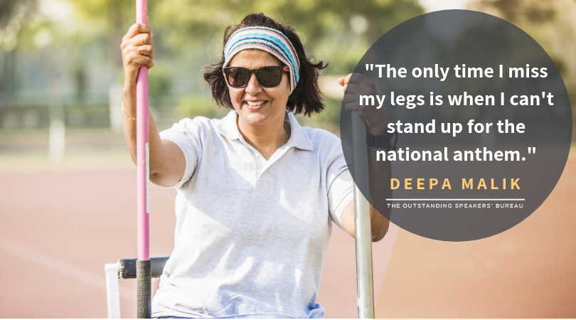 The_OSB's tweet photo. Deepa Malik is an embodiment of courage, grit, and tenacity. The first Indian woman to win a medal at the Paralympic Games, invite her this Women's Day & hear her journey, go on https://t.co/IHVoO8rDGG
#SheAtWork #BalanceforBetter #IWD2019 https://t.co/eNWKgPwR2N