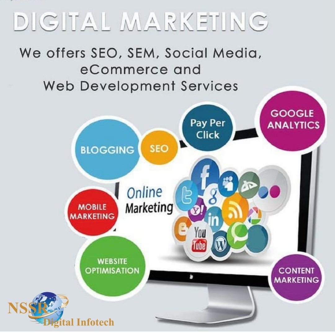 DigitalNssr's tweet photo. Are you looking to grow your #business on a #worldwide #platform? Then opt best #SEOservicesinHyderabad #NSSRDigitalinfotech can achieve your #success goals with the #minimalinvestment. for more info visit: https://t.co/RhPUvH9xCS #Digitalmarketingcompany #smm #sem #socialmedia https://t.co/kprV00WY3J