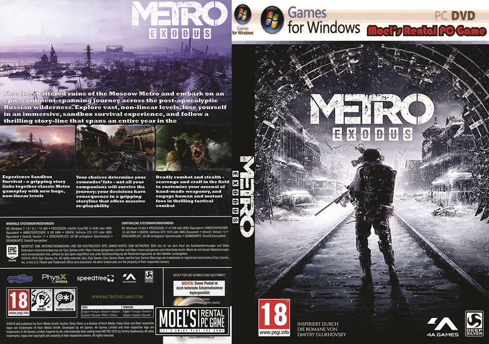 Baru "Metro Exodus" -Untuk Sementara Copy Lewat HD-.
