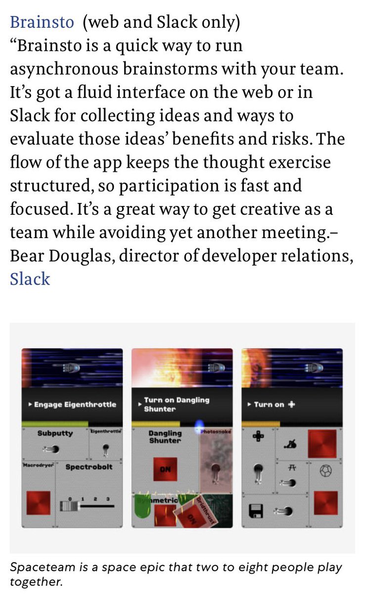 .<a href="/brainsto/">Brainstorming</a> favorite app 2019 for #creativity in <a href="/FastCompany/">Fast Company</a> : fastcompany.com/90304926/these… Go <a href="/JLivescault/">Jonathan Livescault</a> <a href="/gourlaouen_p/">Pierre Gourlaouen</a> ! cc <a href="/altaviagroup/">ALTAVIA</a>