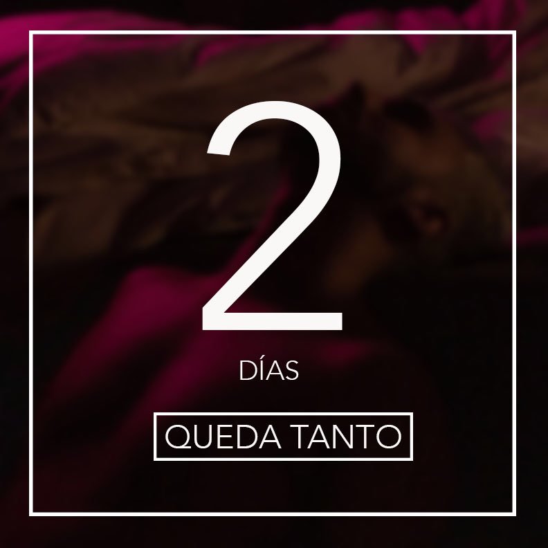 Ya quedan solo 2 días para que salga nuestro siguiente sencillo “Queda Tanto”. 😬😬😬😬