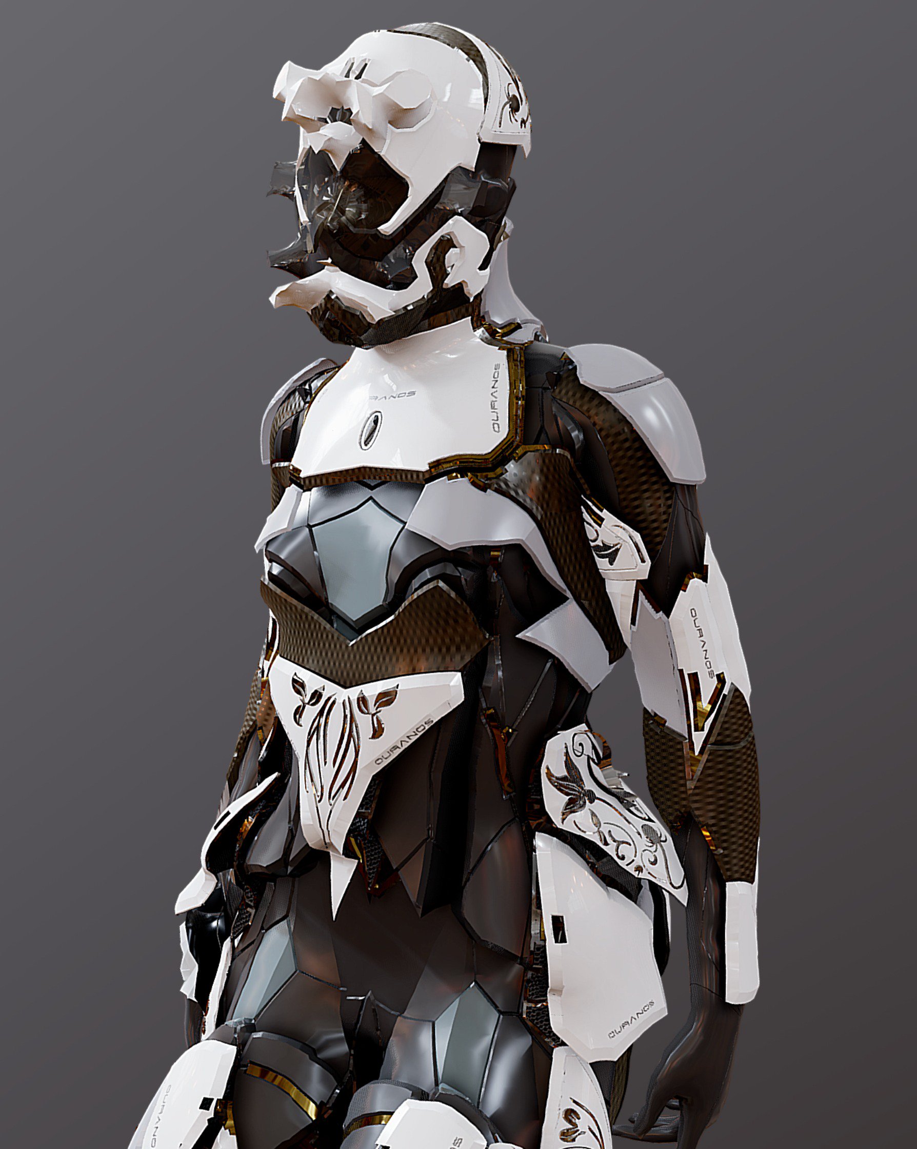 Akira Saito Procedural Hard Surface Design With Houdini で Anthem のジャベリン風 ドレスの仕組みの小改造で生成して見たけど 特徴的な脚がかっこよくならない 少し生成失敗もしている T Co 4ilz37ylsm Twitter