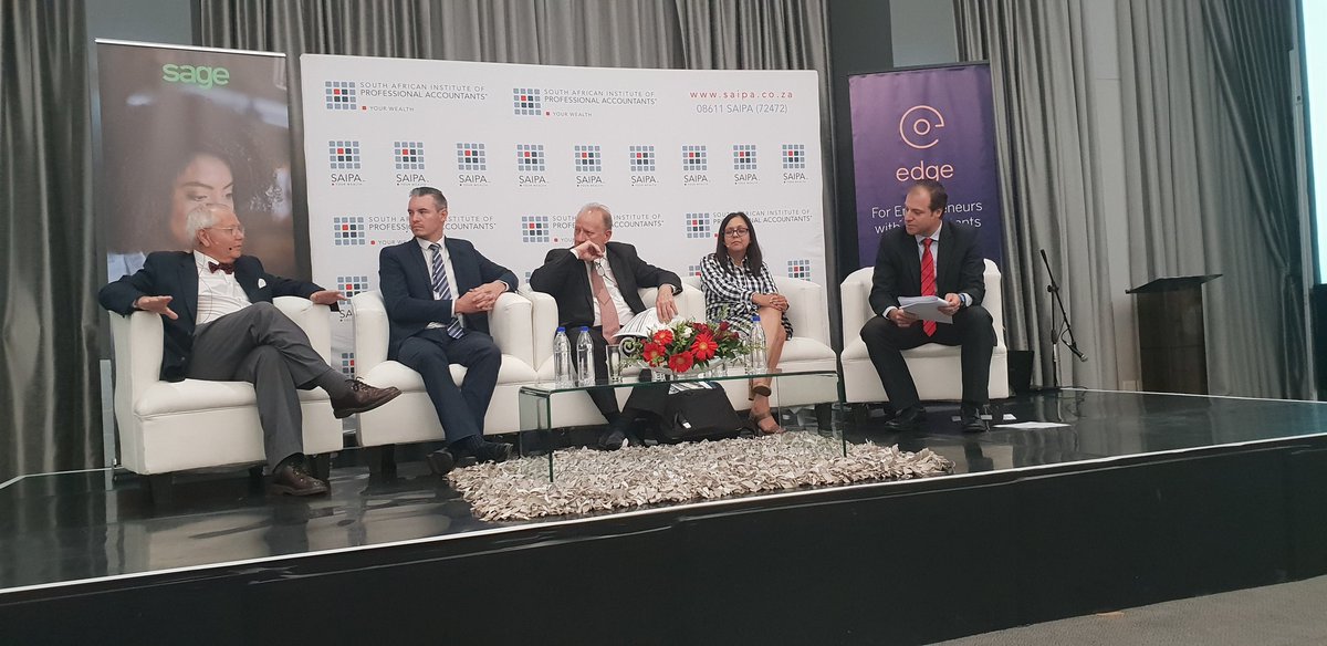Panel Discussion at the @SAIPAcomms #BudgetBreakfast facilitated by Ettien Retief 

#Budget2019 
#SaipaProud