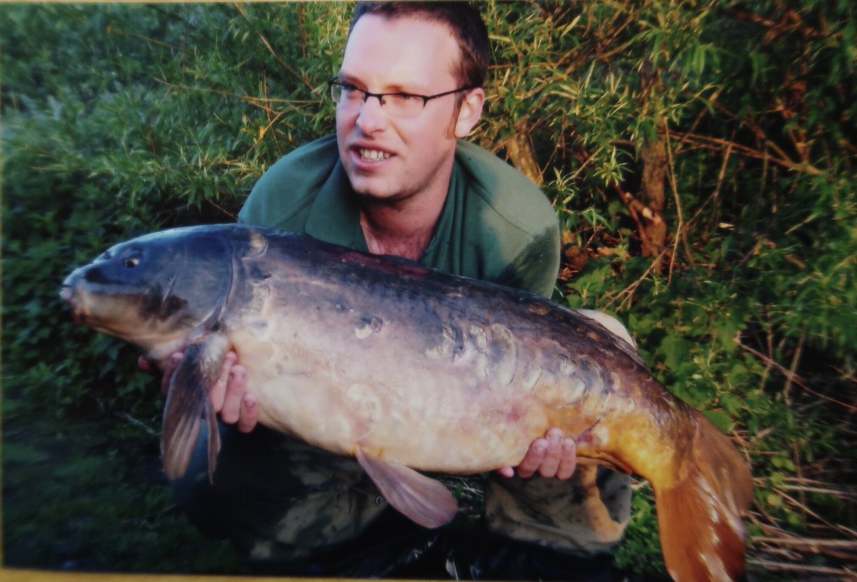 One of the oldest fish I’ve caught, well over 40yrs. #mirrorcarp #carpediem #norfolkcarp #
