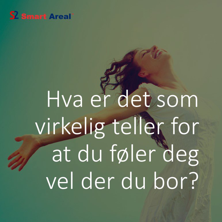 Hva er det som virkelig teller for at du føler deg vel der du bor? Vi er takknemlige om du gir oss ditt ærlige svar!