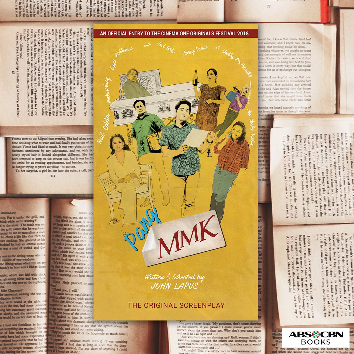 c1origs's tweet photo. Hindi niyo ba napanood ang #PangMMK noong #C1Originals Festival? Grab a copy of Pang MMK, the original screenplay, exclusively available at National Book Store branches!
#AbsCbnBooks https://t.co/VoLQ6KwrOG