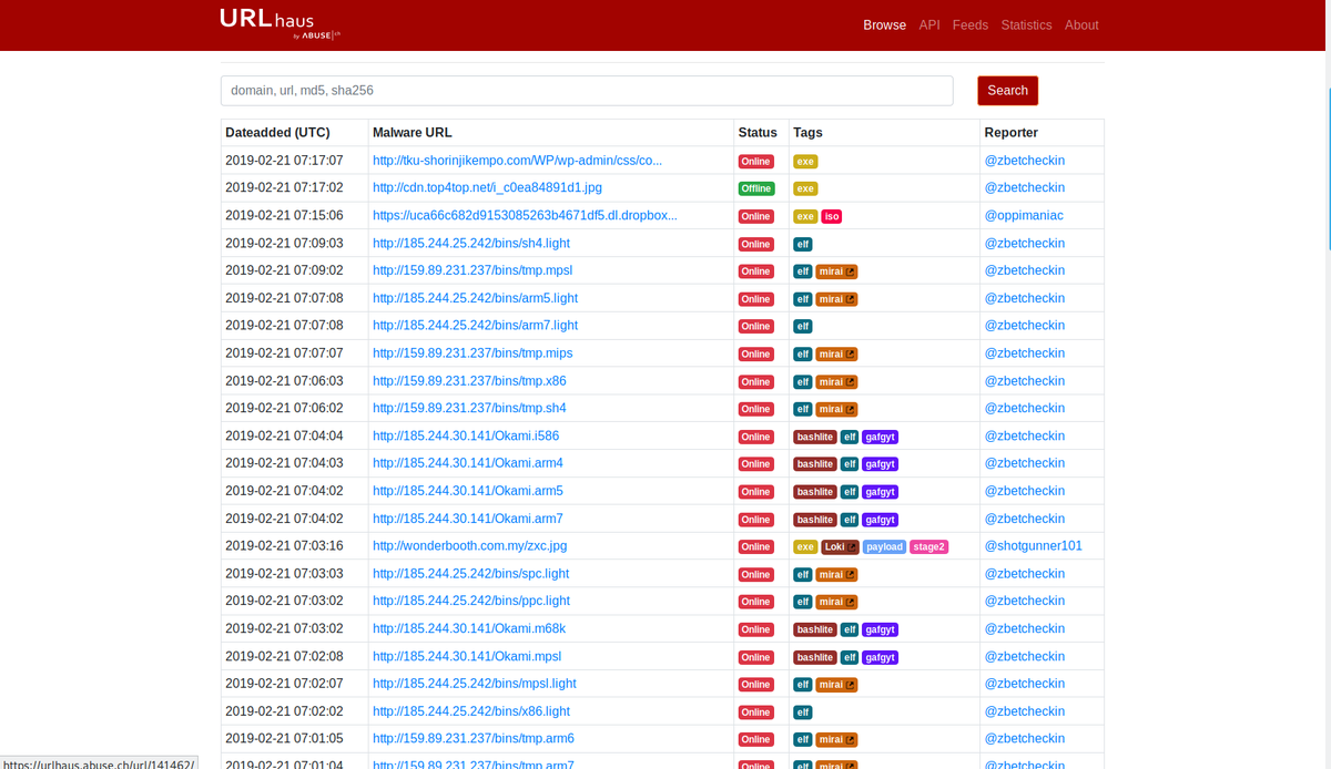 zer0tyan's tweet photo. #malware #samples
https://t.co/XJZOHurclB https://t.co/9h7SmqkzQT