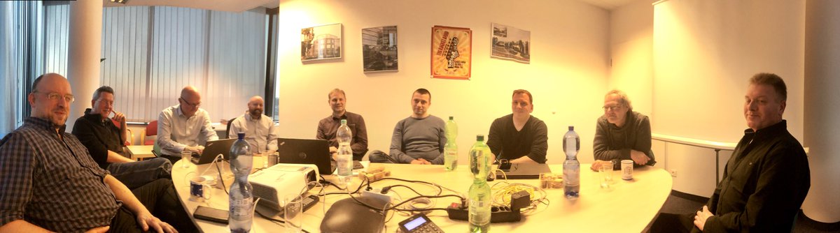 shantanughosh's tweet image. So much more productive when you can be in a room together rather than at the other end of a a video call! With my Europe-based team in the lovely city of Berlin. #rocketsoftware