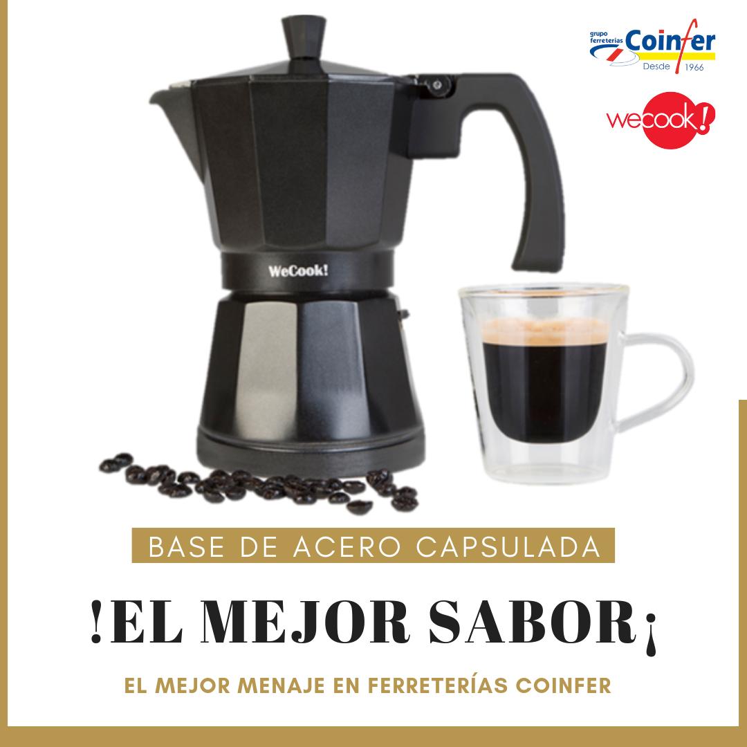 Marcas que innovan en sus productos. Cafeteras Wecook con base de acero capsulada ¡¡ Casi res. Síguenos en Instagram y descubre de que se trata goo.gl/h5DHVE